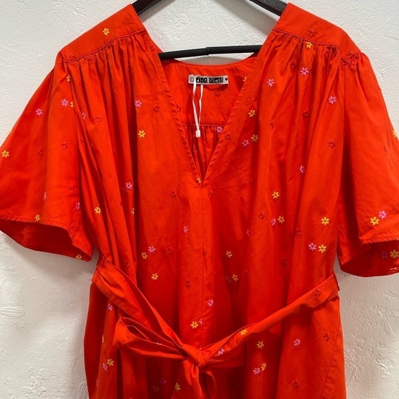 Ciao Lucia Sabrina Dress Poppy Floral - Picture 4 of 6